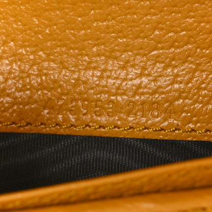 Gucci GG Supreme Monogram Neo Vintage Zip Around Wallet Beige Crop New Acero 9 of 11