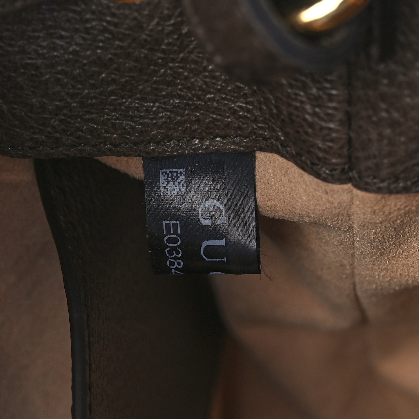 GG Supreme Monogram Web Small Ophidia Bucket Bag Brown