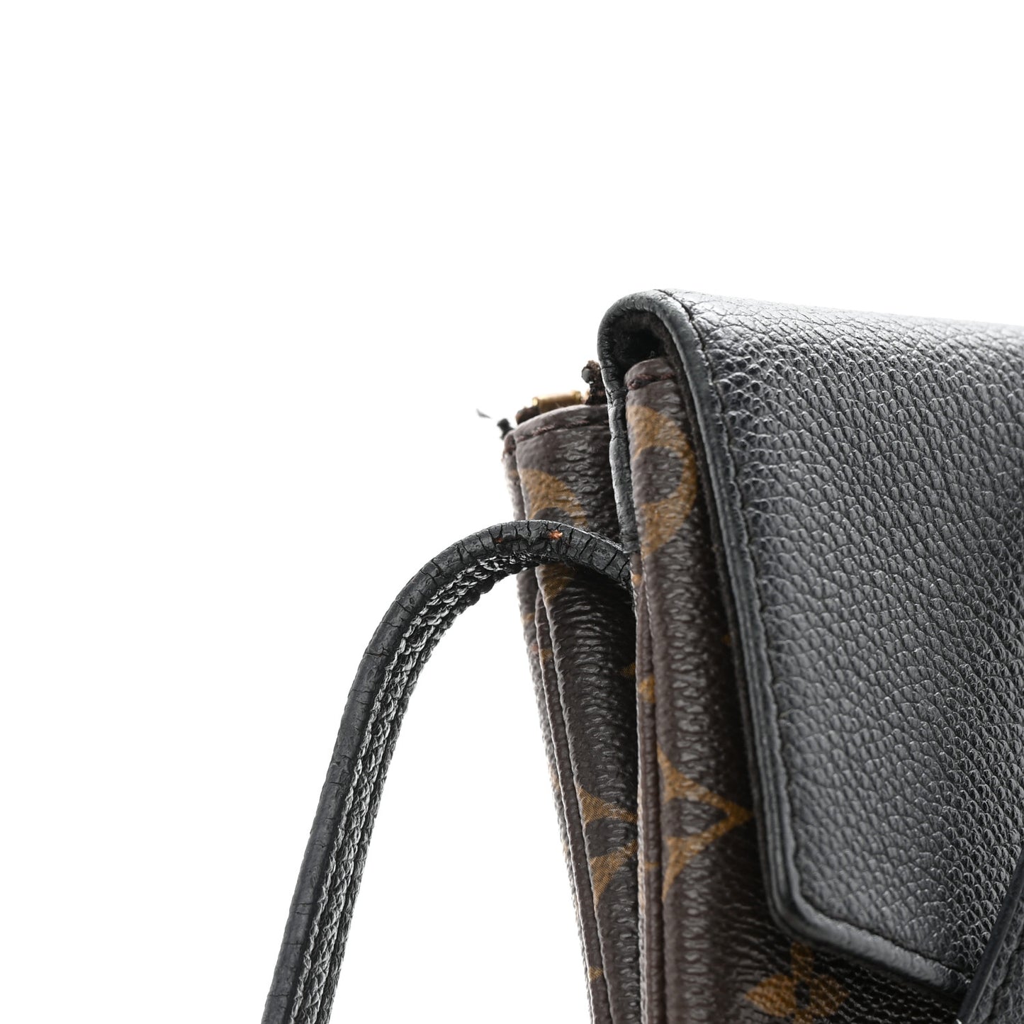 Monogram Twice Pochette Black