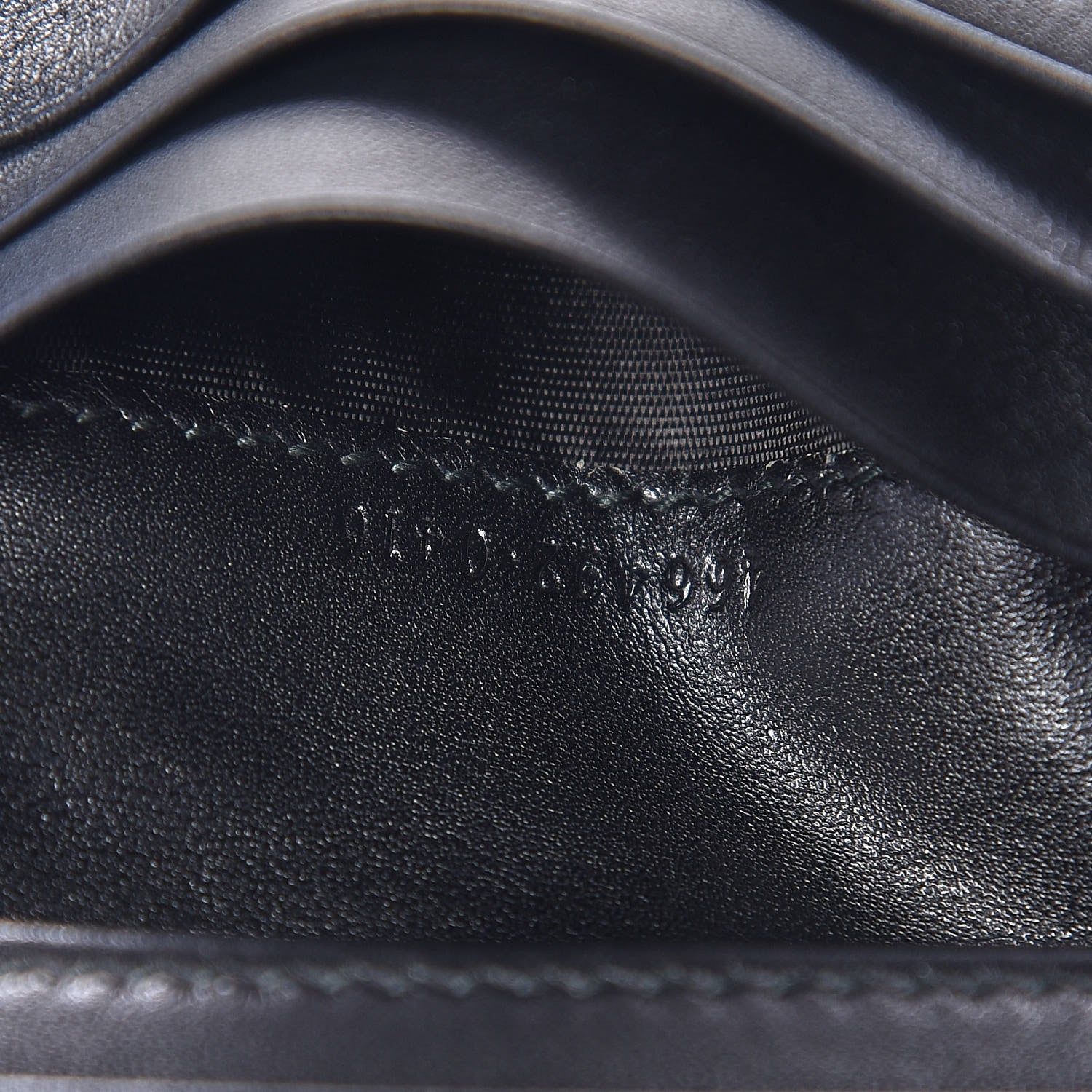 Gucci Calfskin Matelasse GG Marmont Card Case Wallet Black 6 of 7