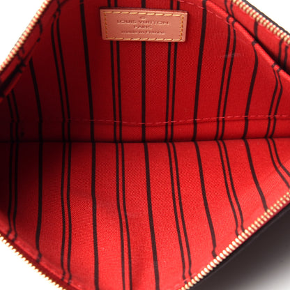 Louis Vuitton Monogram Neverfull MM GM Pochette Cherry 5 of 11