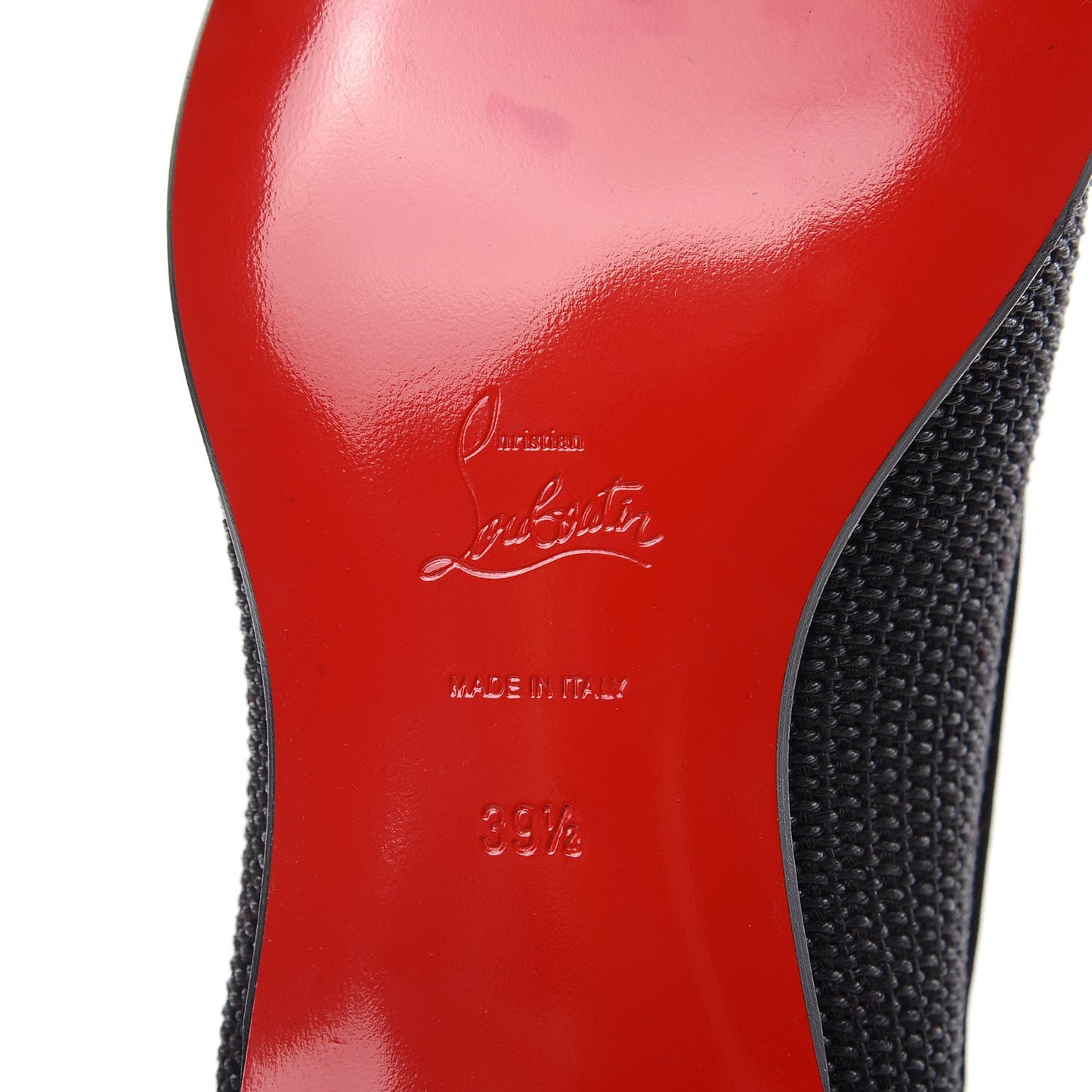 Veau Velours Calfskin Tresse Alfa Mens Greggo Flat Oxfords 39.5 Black