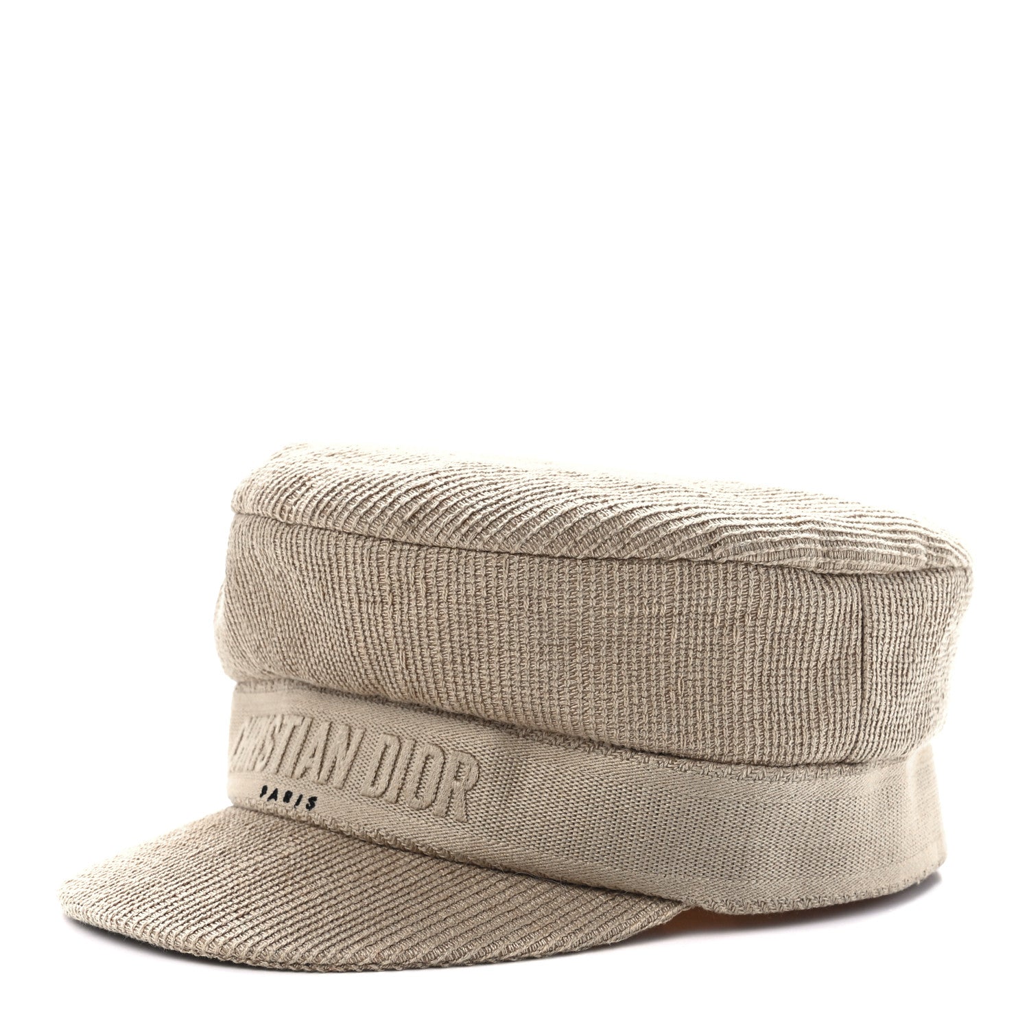 Christian Dior Cotton Baseball Cap 58 Beige 1 of 7