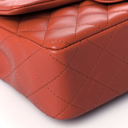 Chanel Lambskin Quilted Mini Rectangular Flap Brown 8 of 9