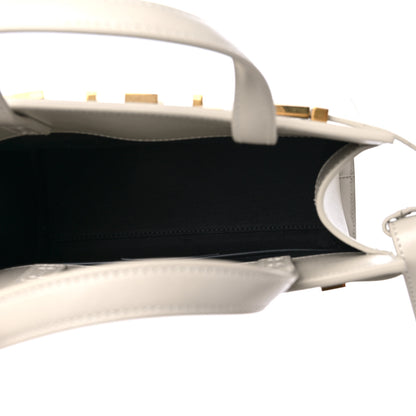 Saint Laurent Smooth Calfskin Nano Manhattan Shopper Tote Crema Soft 5 of 8