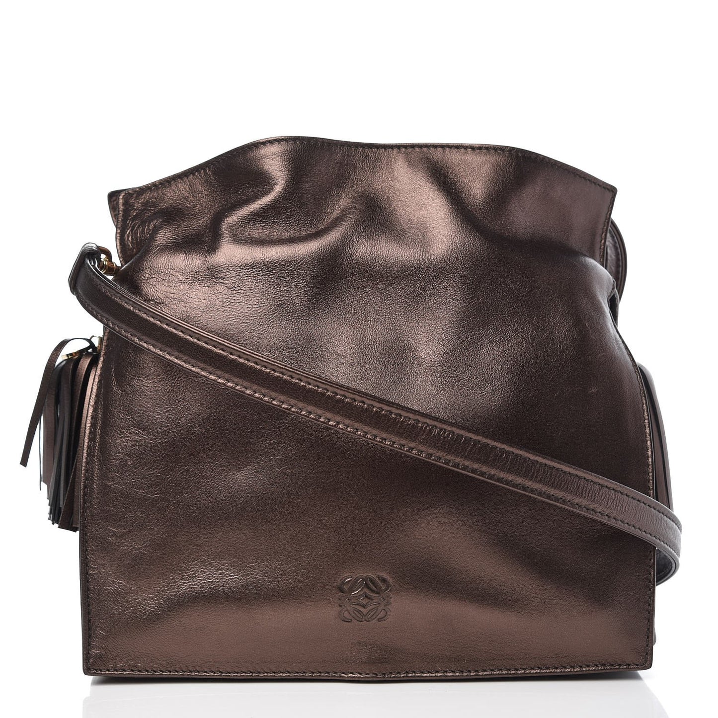 Calfskin Flamenco Shoulder Bag