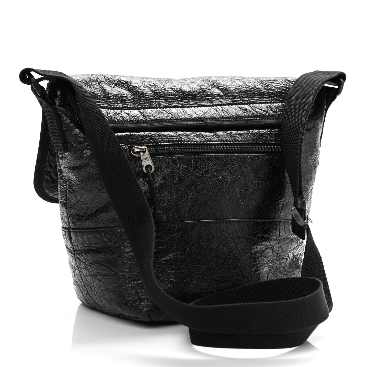 Balenciaga Agneau Arena Small Explorer Messenger Bag Black 3 of 11