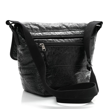 Balenciaga Agneau Arena Small Explorer Messenger Bag Black 3 of 11