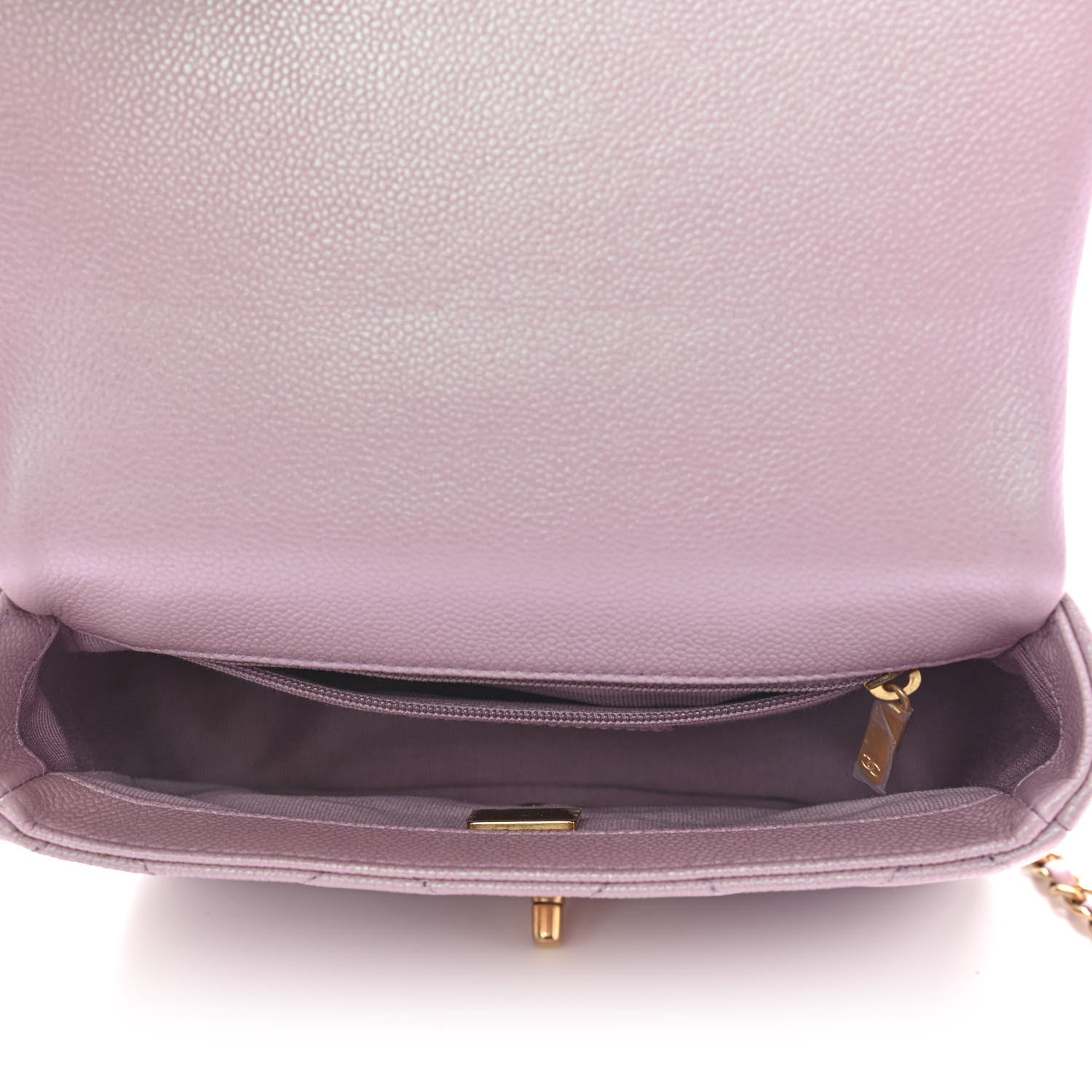 Chanel Iridescent Caviar Quilted Mini My Perfect Flap Pink 5 of 12