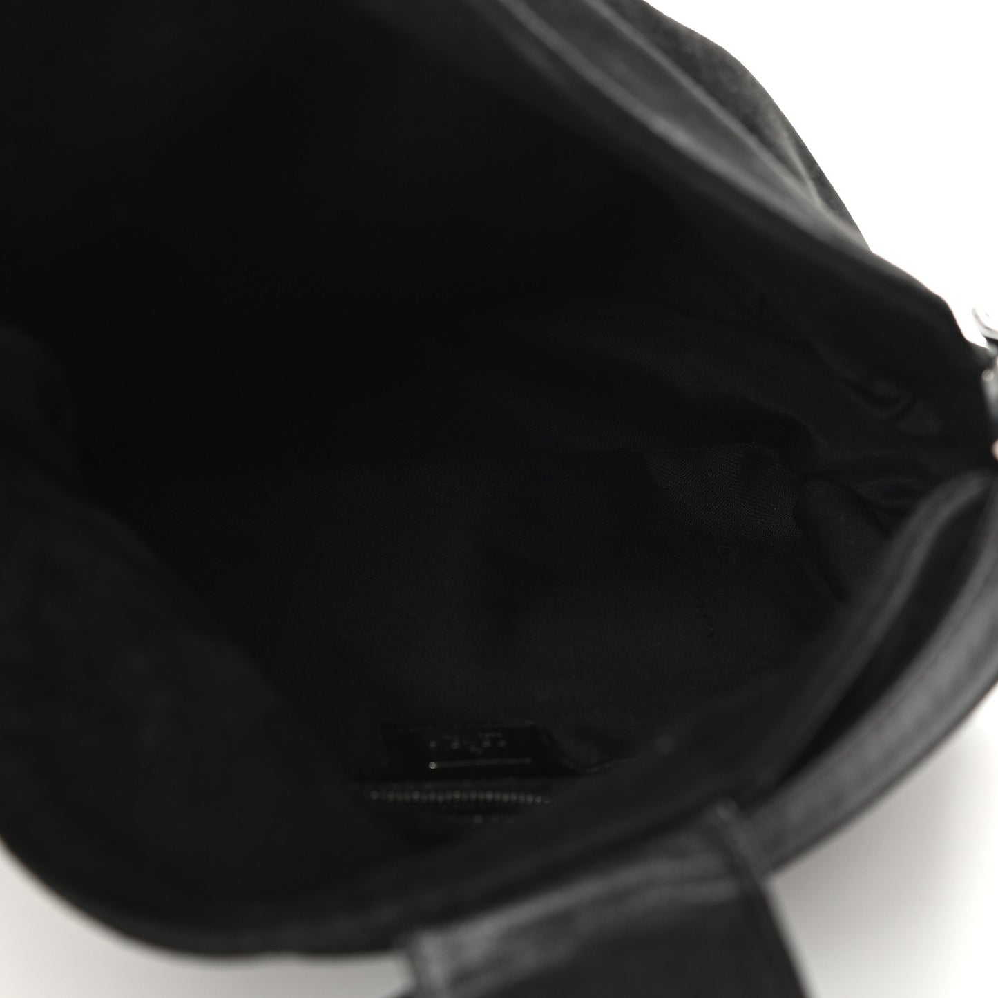 Suede Shoulder Bag Black