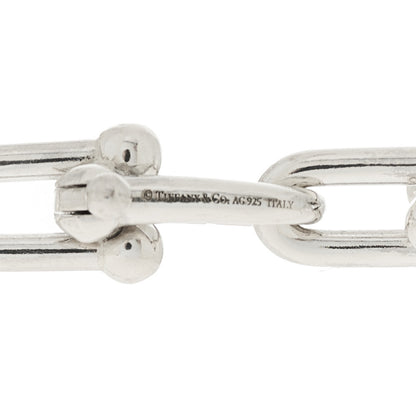 Tiffany Sterling Silver HardWear Graduated Link Necklace 5 of 6