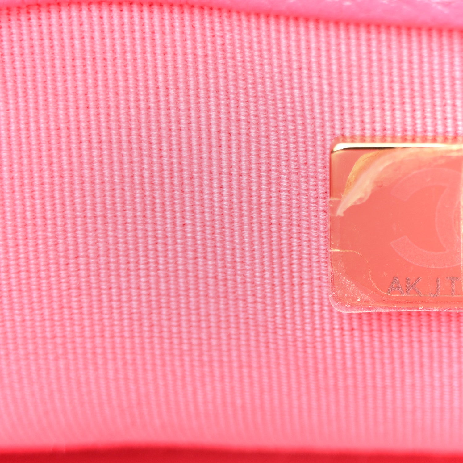 Chanel Shiny Caviar Quilted Small Chain Melody Flap Dark Pink 7 of 11