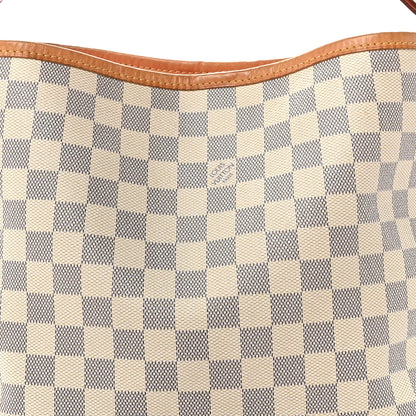 Louis Vuitton Damier Azur Delightful PM Pink 8 of 10