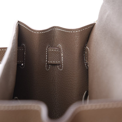 Hermes Epsom Kelly Sellier 35 Etoupe 9 of 34