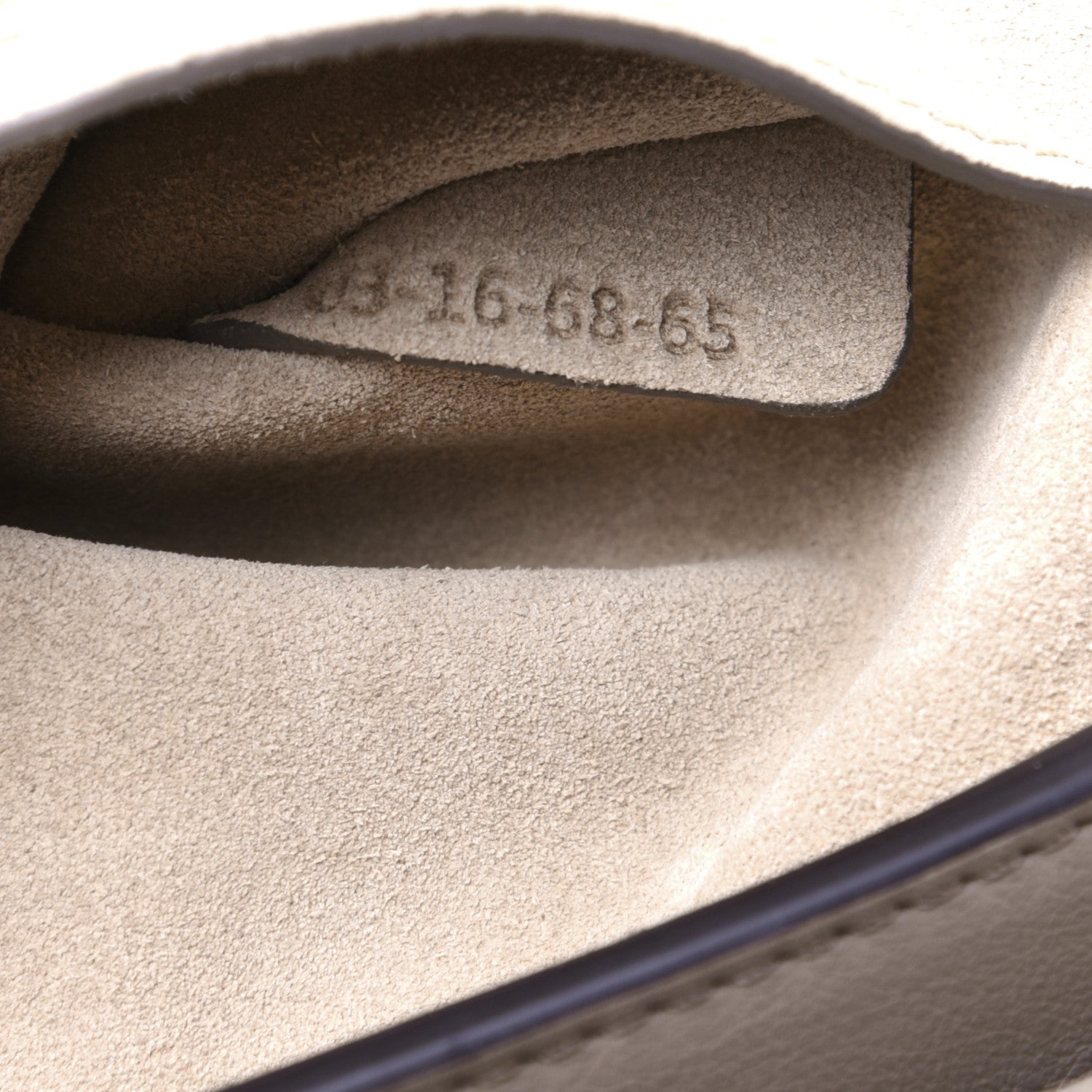 Chloe Suede Calfskin Mini Faye Shoulder Bag Motty Grey 9 of 15