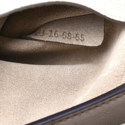 Chloe Suede Calfskin Mini Faye Shoulder Bag Motty Grey 9 of 15