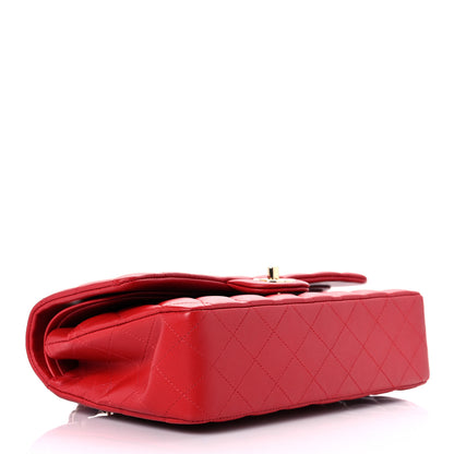 Chanel Lambskin Quilted Medium Double Flap Red 4 of 10
