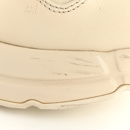 Gucci Calfskin Logo Womens Rhyton Sneakers 38 Ivory 11 of 15