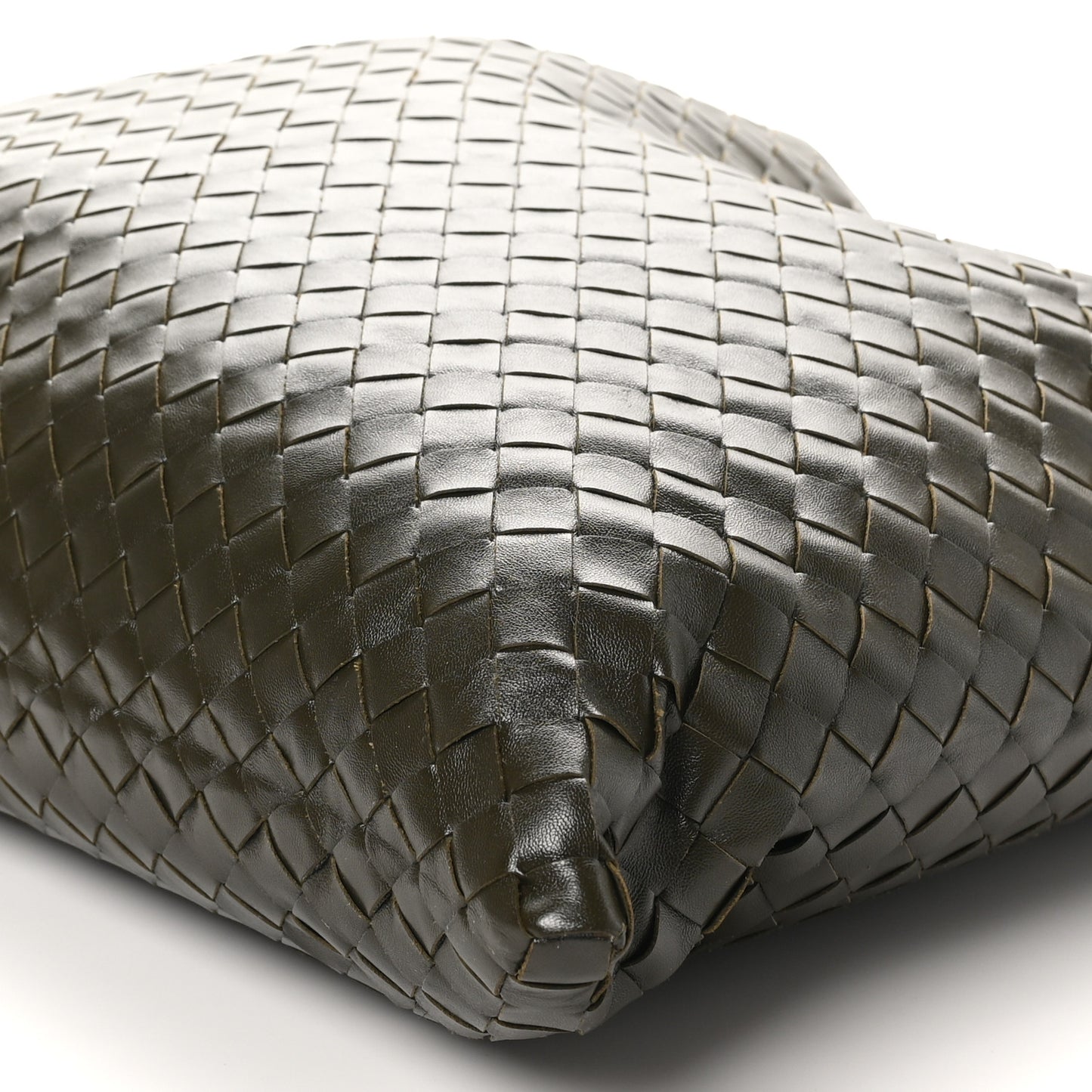 Calfskin Intrecciato Large Hop Fondant