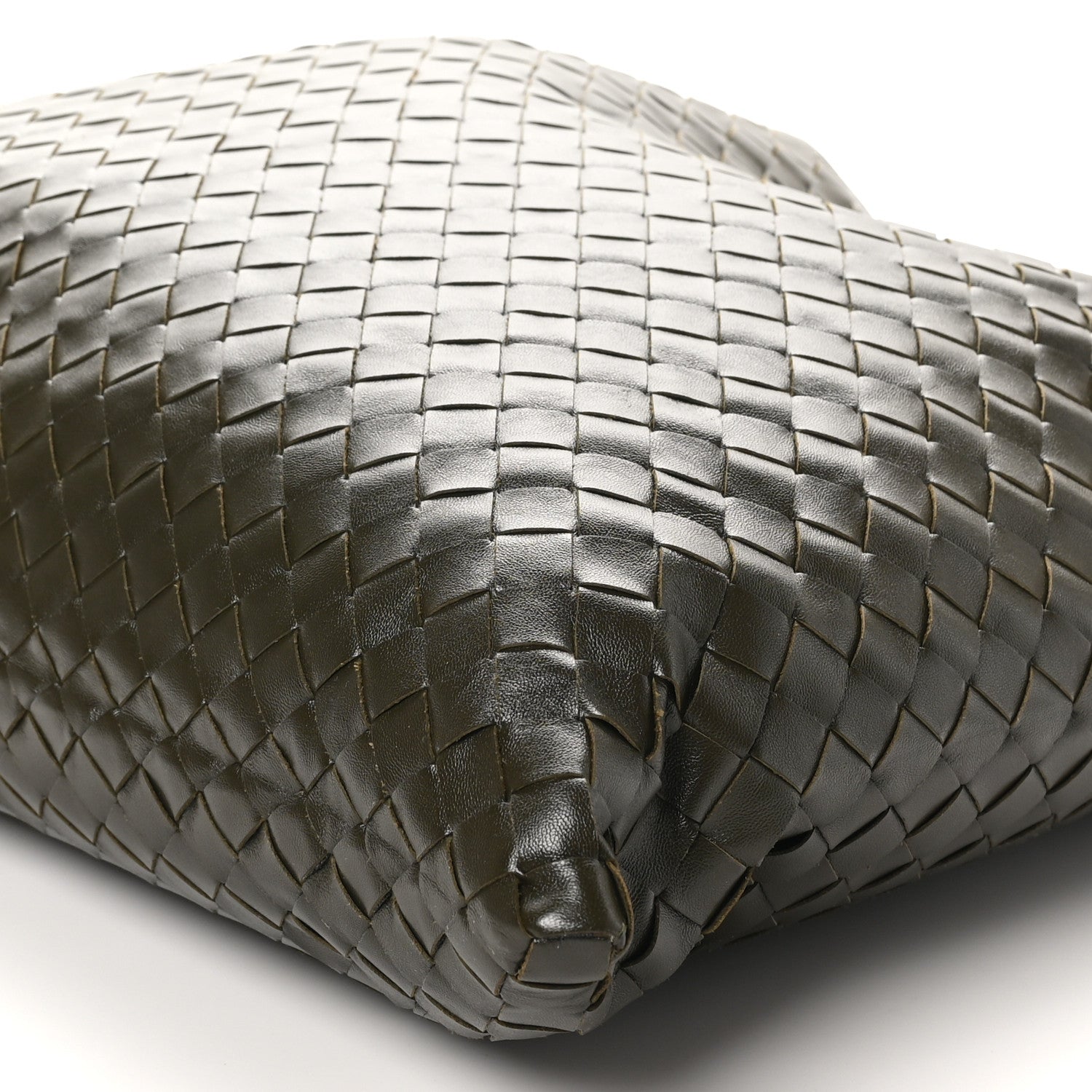 Bottega Veneta Calfskin Intrecciato Large Hop Fondant 9 of 9