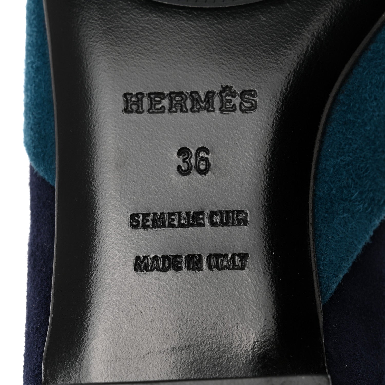 Hermes Suede Ballet Flats 36 7 of 7