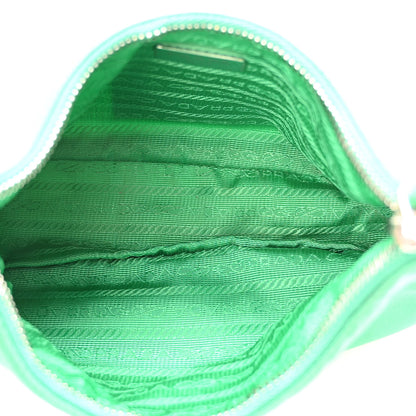 Prada Nylon Re-Edition 2005 Shoulder Bag Menta 4 of 9