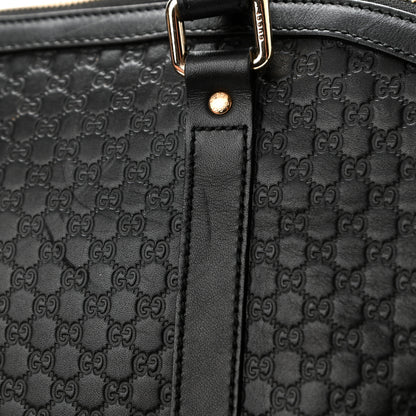 Gucci Soft Microguccissima Large Dome Satchel Black 15 of 16