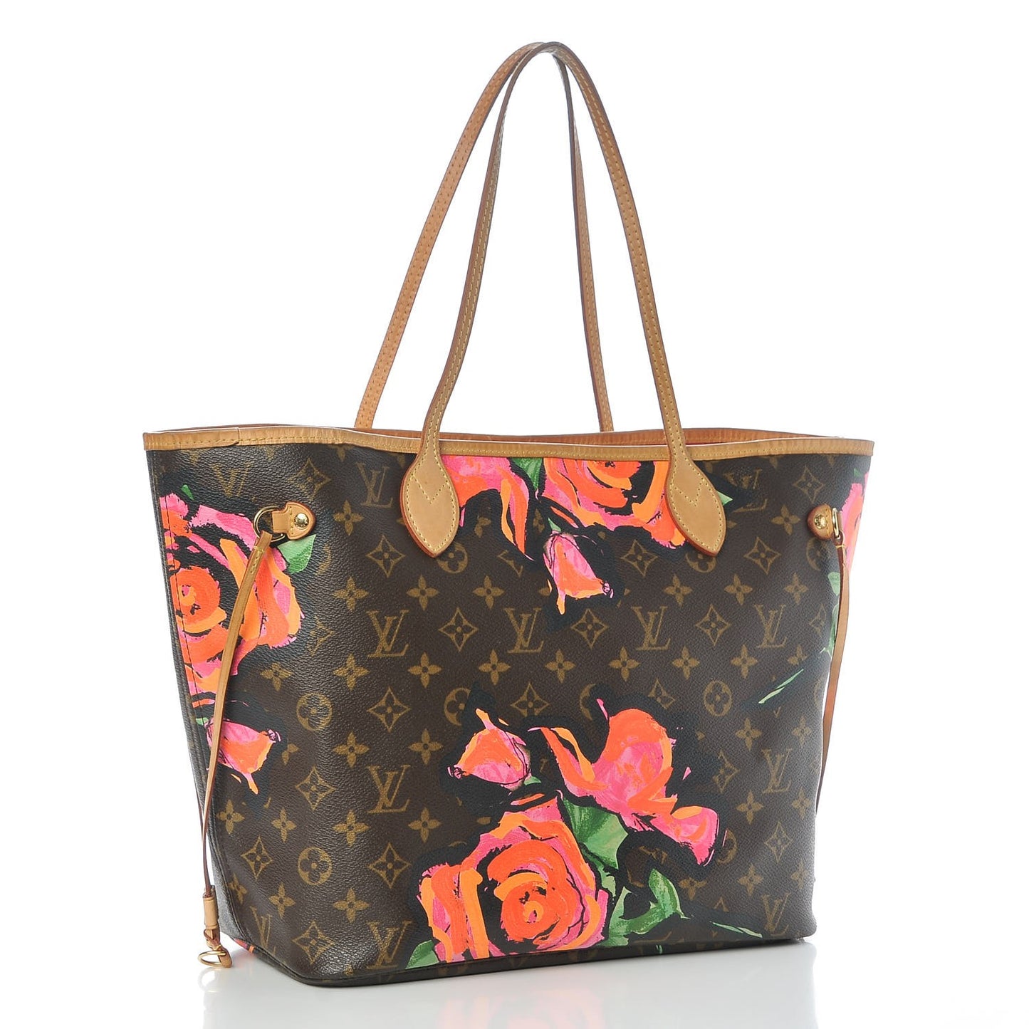 Monogram Roses Neverfull MM