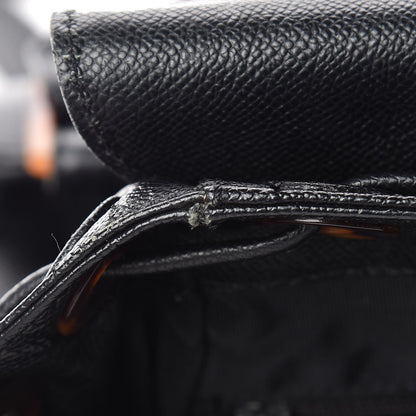 Chanel Caviar Tortoise CC Backpack Black 11 of 19