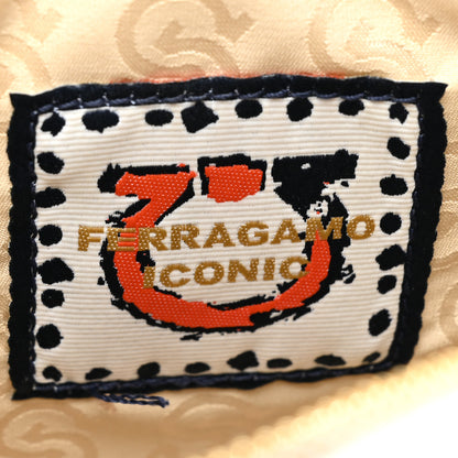 Salvatore Ferragamo Calfskin Gancini Camera Case New White 7 of 11