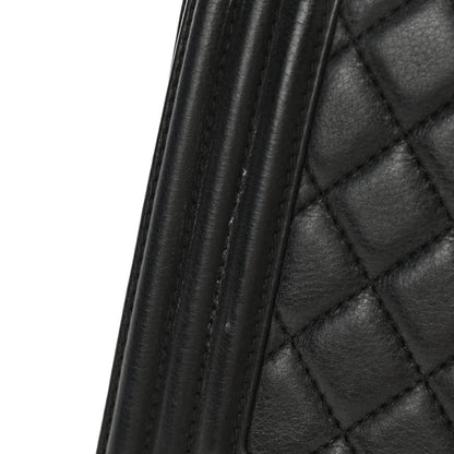 Chanel Calfskin Quilted Medium Boy Flap Black 6 of 9