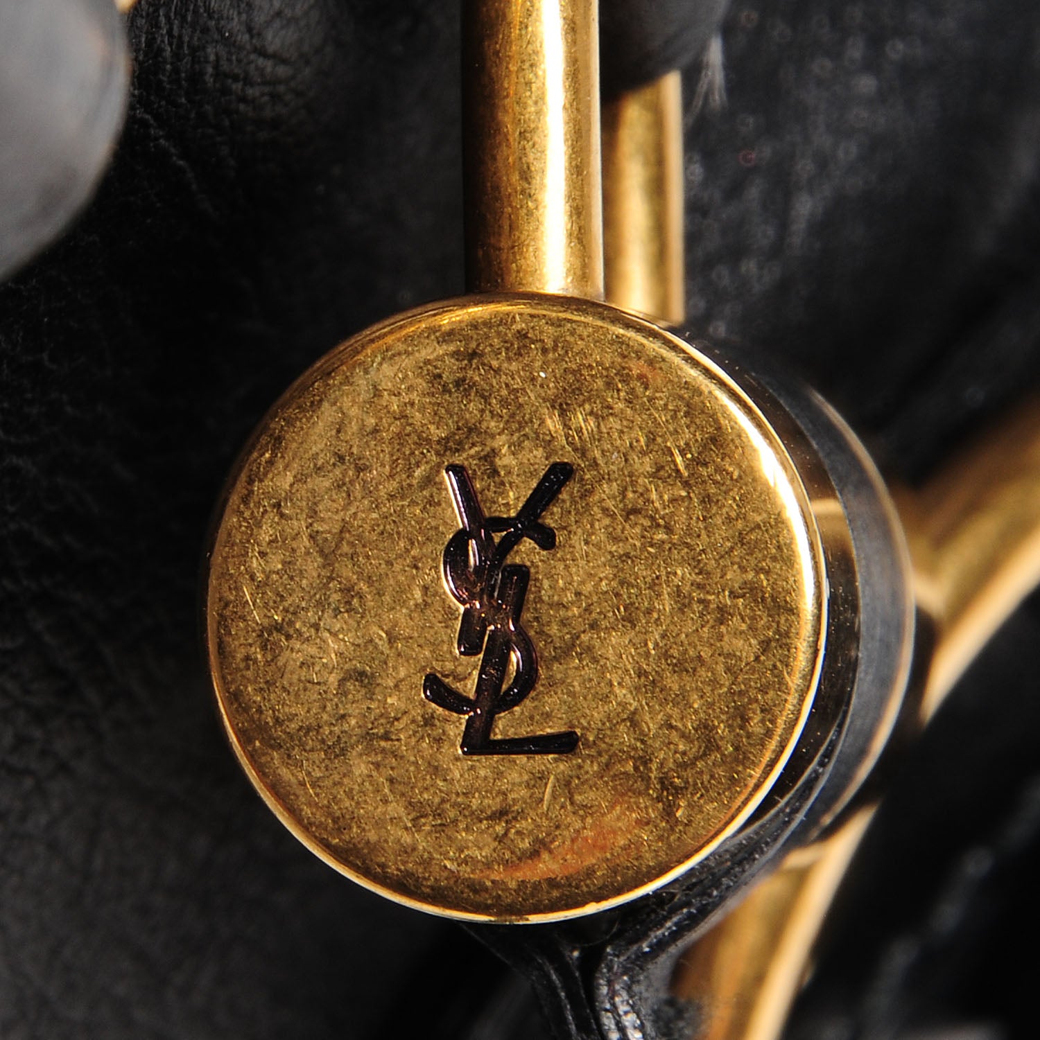 Saint Laurent Calfskin Medium Muse Black 7 of 9