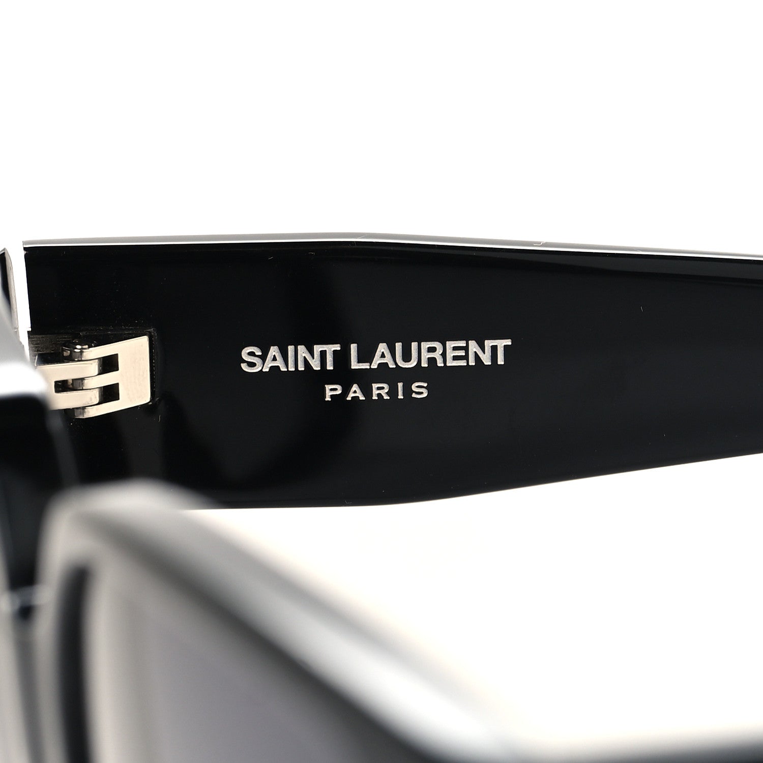 Saint Laurent Acetate Square SLM9 002 Sunglasses Black 5 of 7