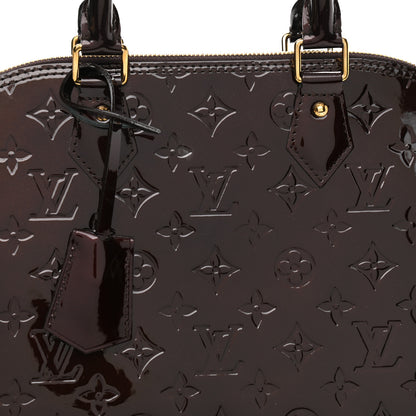 Louis Vuitton Vernis Alma PM Amarante 7 of 9