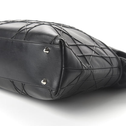 Christian Dior Lambskin Cannage Dior So Dior Tote Black 7 of 10