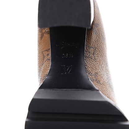 Louis Vuitton Patent Reverse Monogram Star Trail Chelsea Ankle Boots 36.5 6 of 6