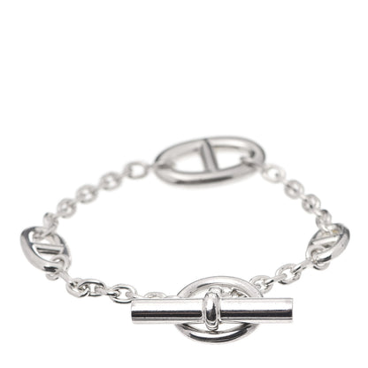Hermes Sterling Silver Farandole Bracelet LG 3 of 5