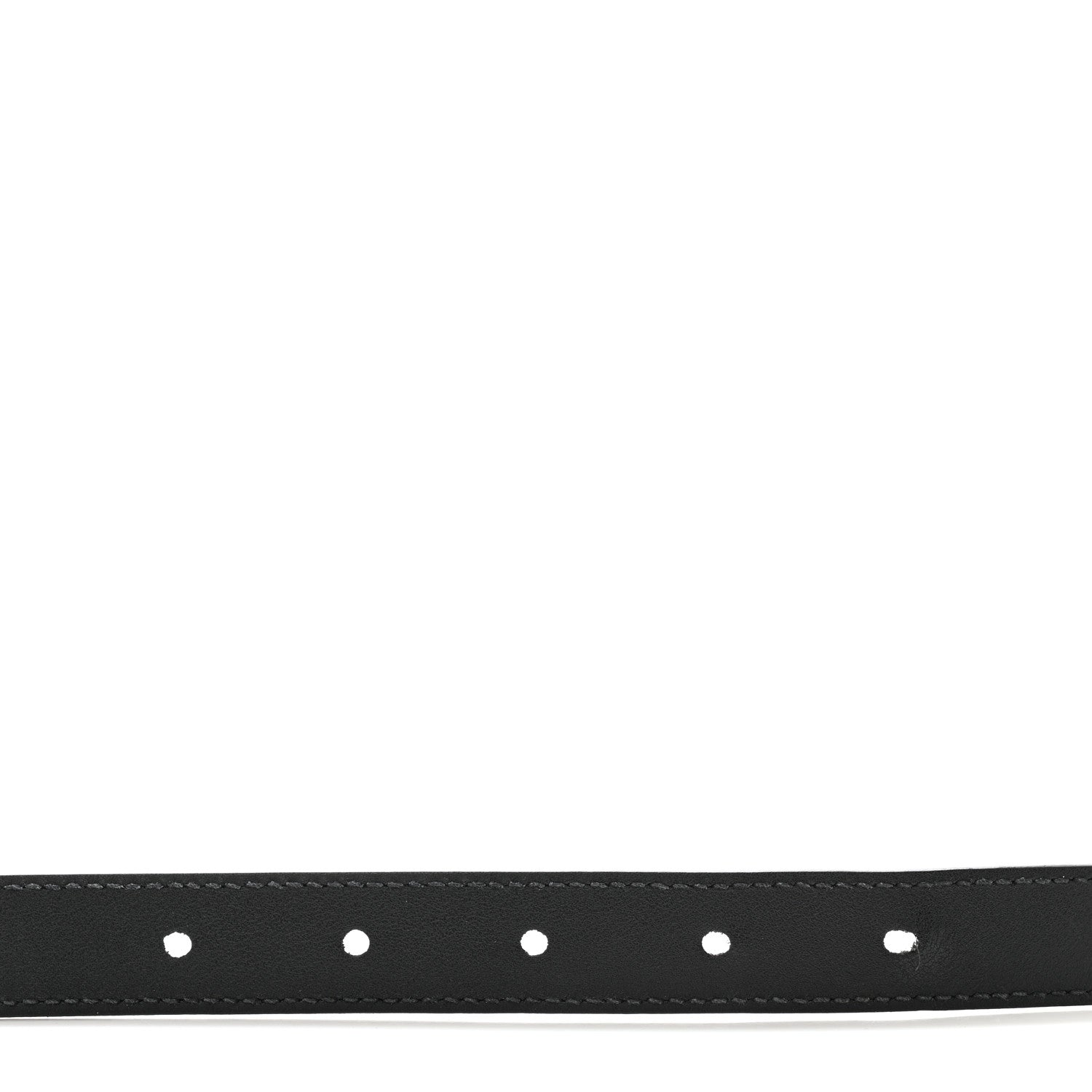 Gucci Calfskin Double G 20mm Belt 80 32 Black 4 of 9