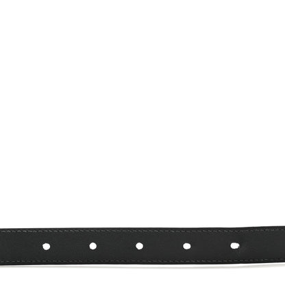 Gucci Calfskin Double G 20mm Belt 80 32 Black 4 of 9