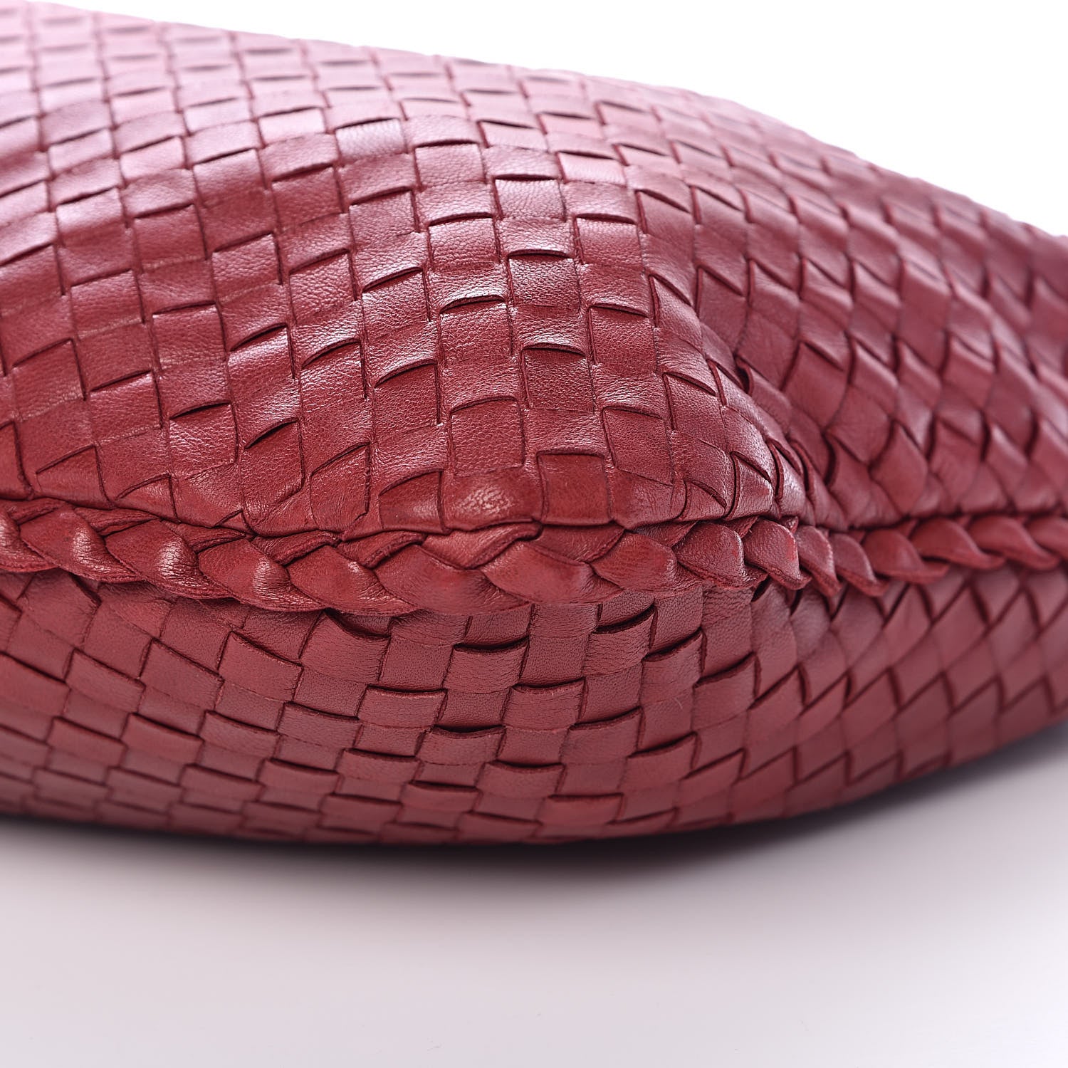 Bottega Veneta Nappa Intrecciato Medium Veneta Hobo Vermillion 11 of 13