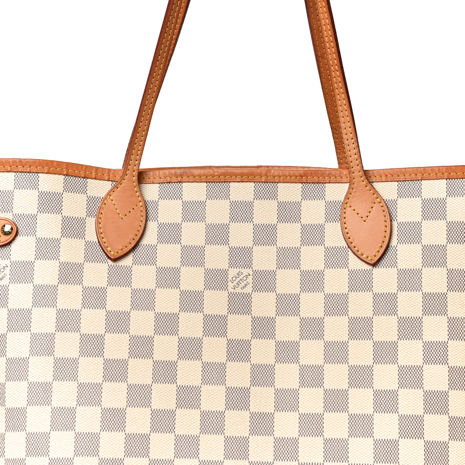 Louis Vuitton Damier Azur Neo Neverfull MM Rose Ballerine 7 of 16
