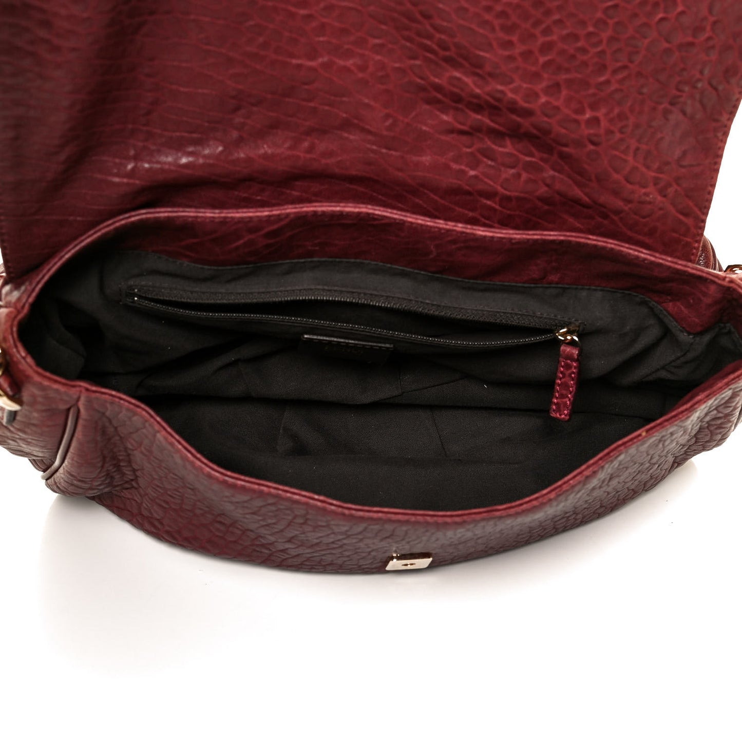 Crinkled Lambskin Mia Shoulder Flap Mona