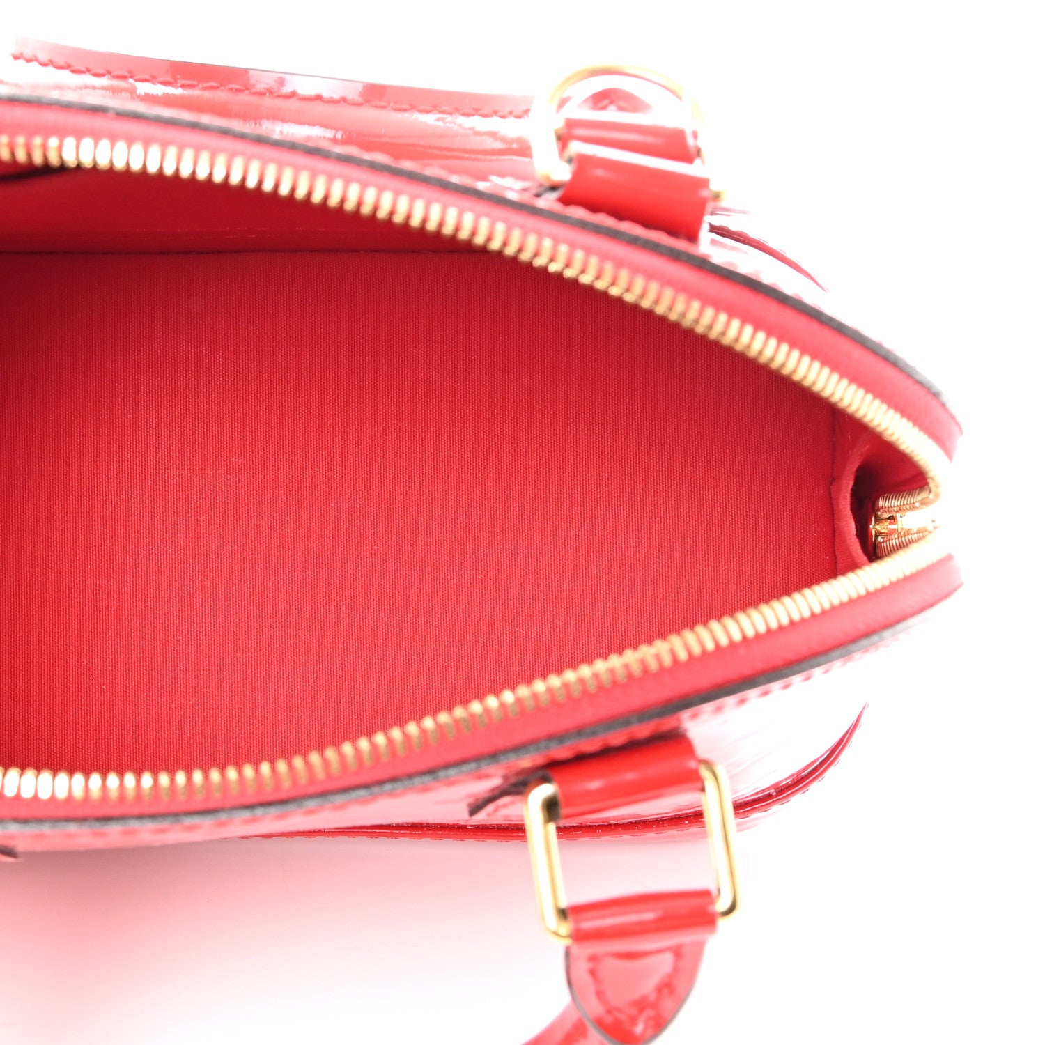 Louis Vuitton Vernis Alma BB Cherry 5 of 13