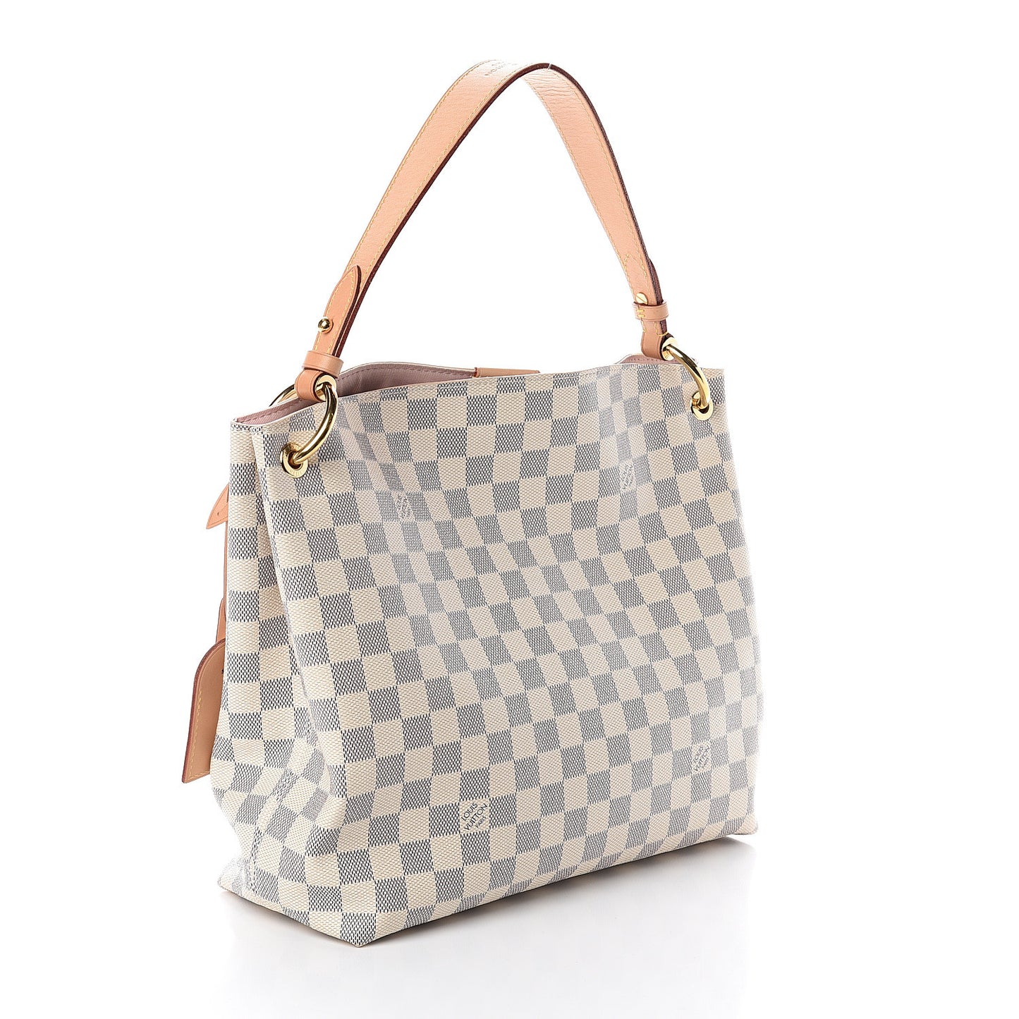 Damier Azur Graceful PM Rose Ballerine