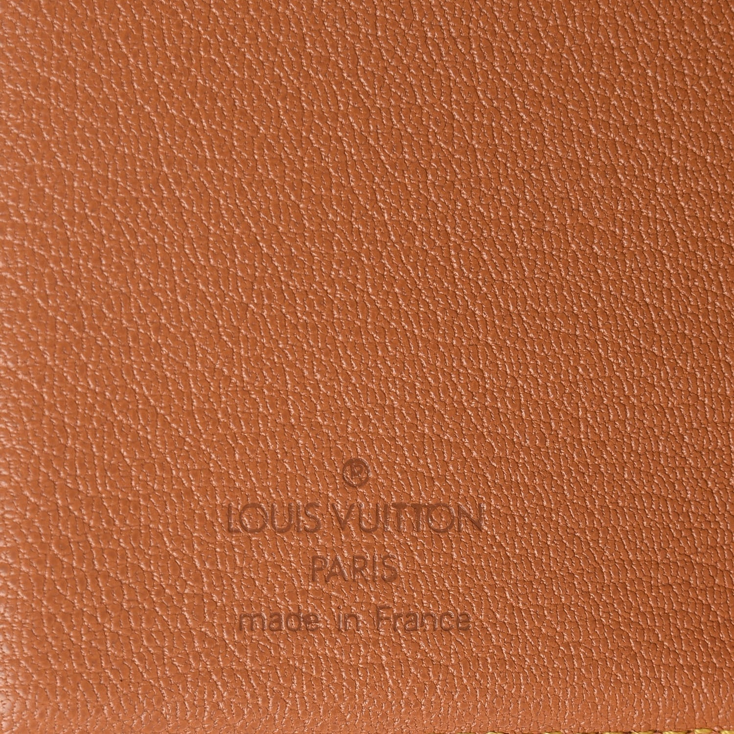 Louis Vuitton Nomade Checkbook Wallet Caramel 6 of 6