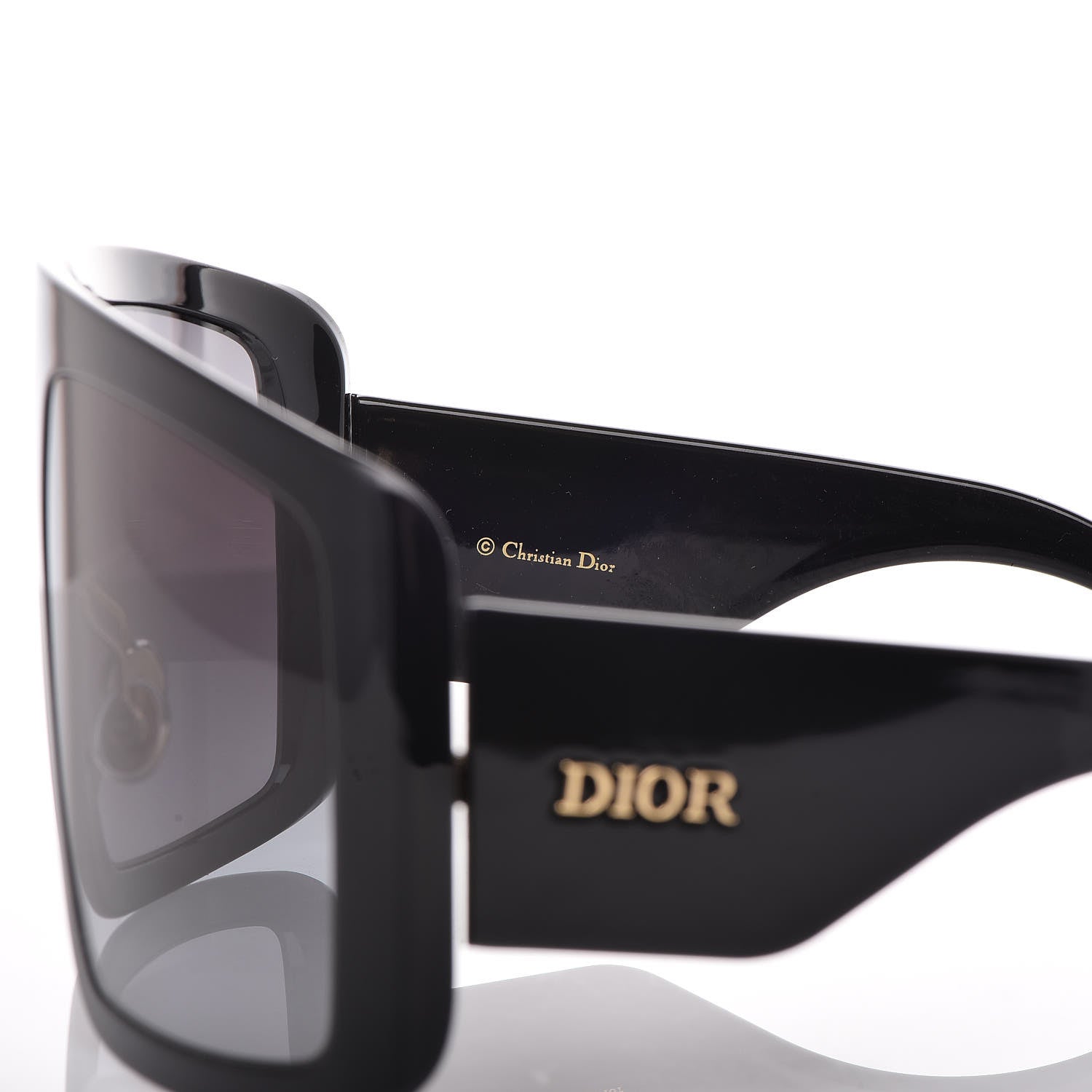 Christian Dior So Light Shield Sunglasses Black 5 of 10