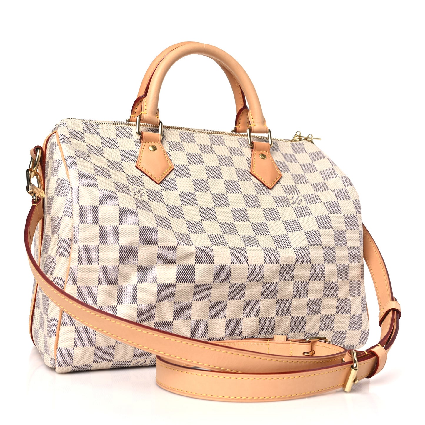 LOUIS VUITTON Damier Azur Speedy Bandouliere 30