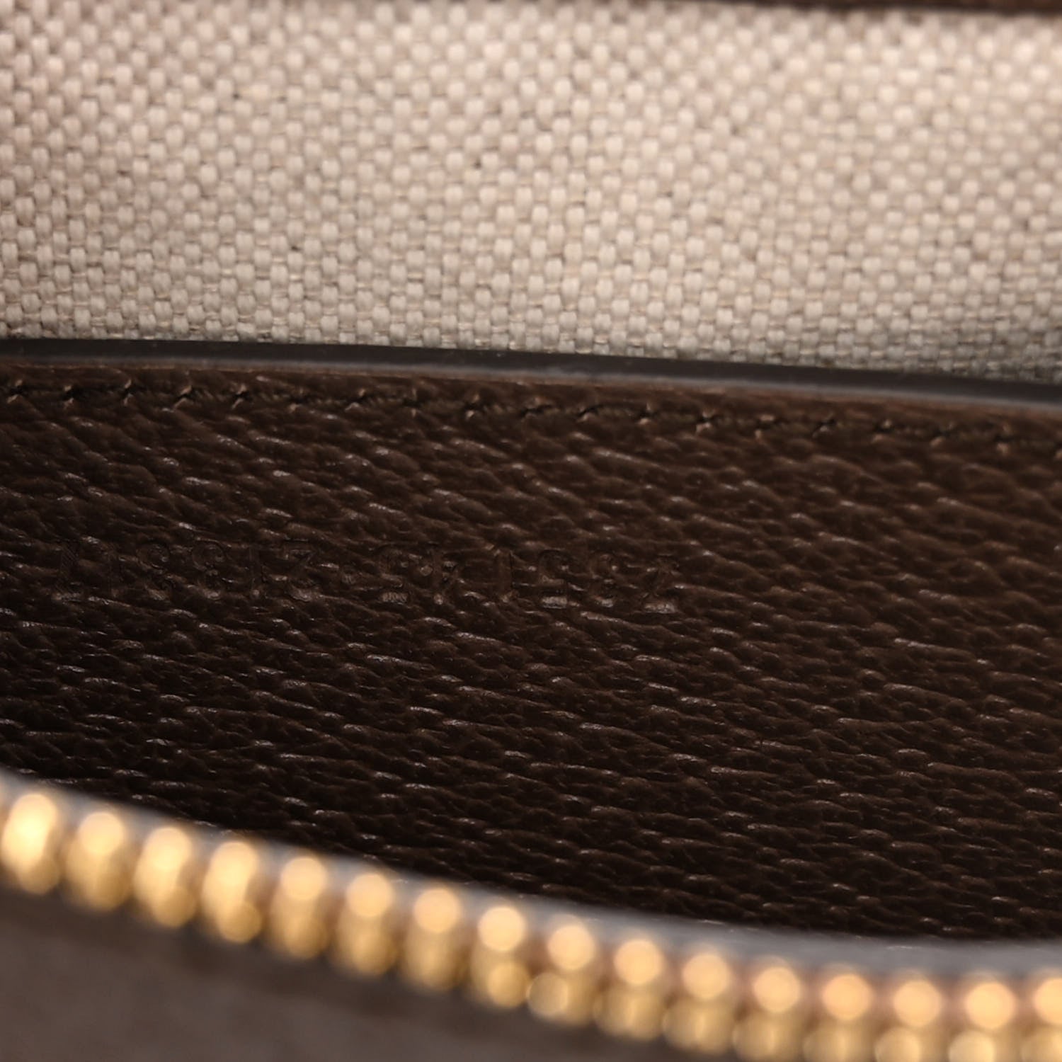 Gucci GG Supreme Monogram Textured Dollar Calfskin Small Ophidia Hobo Beige Ebony New Acero 7 of 10
