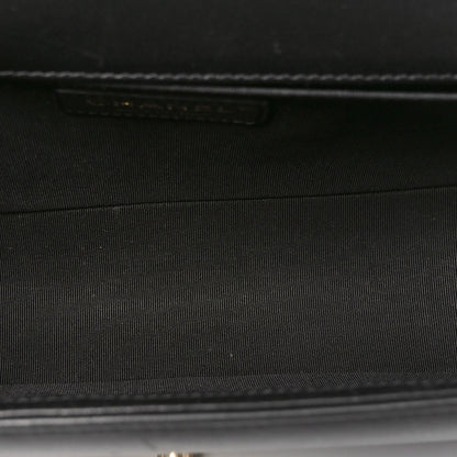 Chanel Lambskin Quilted Medium Boy Flap Black 5 of 11