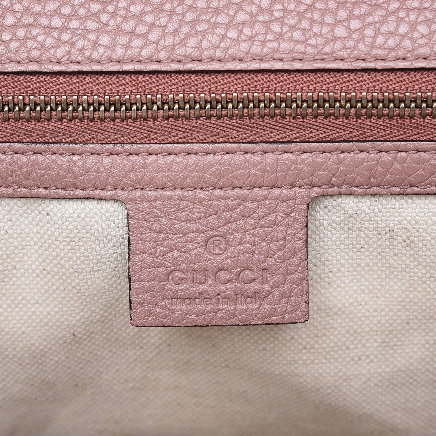 Calfskin Small GG Marmont Top Handle Bag Rosy Phard